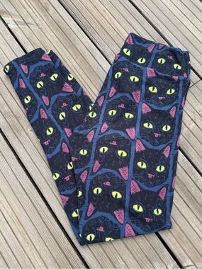 RARE - Lularoe Halloween Cat Leggings